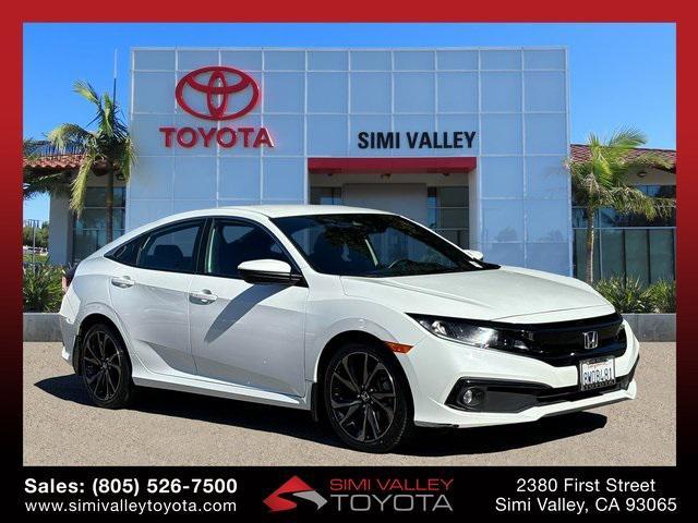 used 2021 Honda Civic car, priced at $21,995