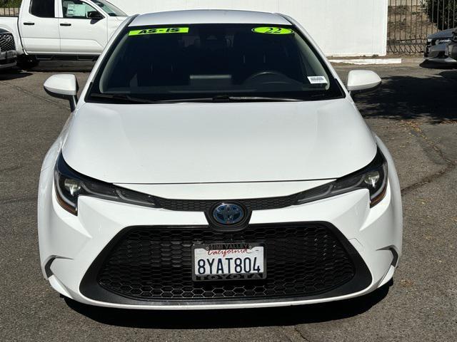 used 2022 Toyota Corolla Hybrid car, priced at $16,999