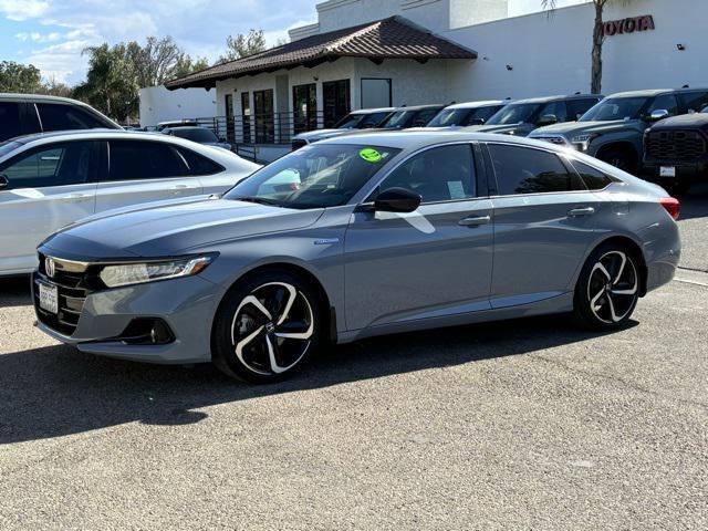 used 2022 Honda Accord Hybrid car, priced at $27,745