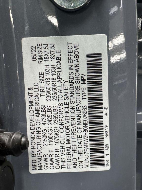 used 2022 Honda CR-V car, priced at $27,350