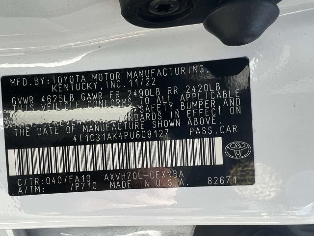 used 2023 Toyota Camry car, priced at $23,485