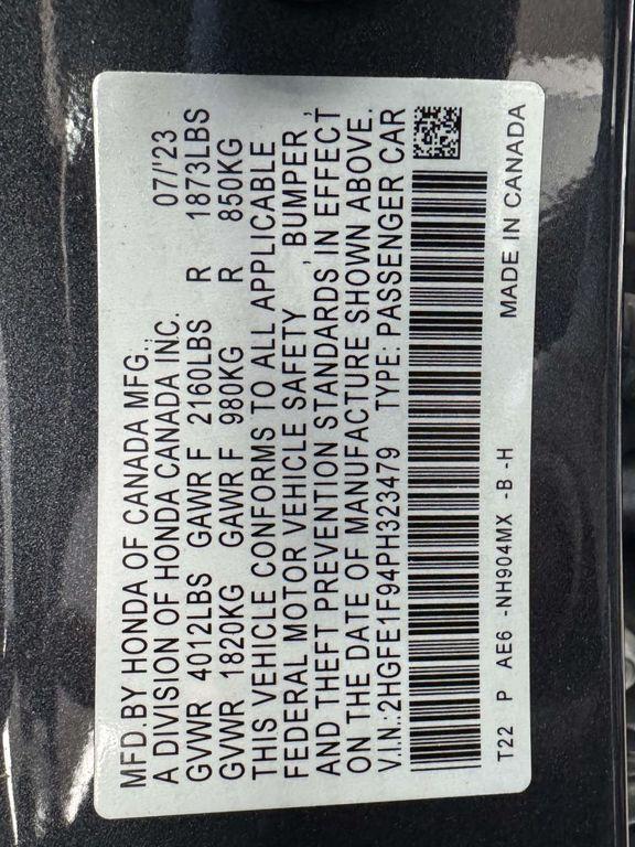 used 2023 Honda Civic car, priced at $22,985