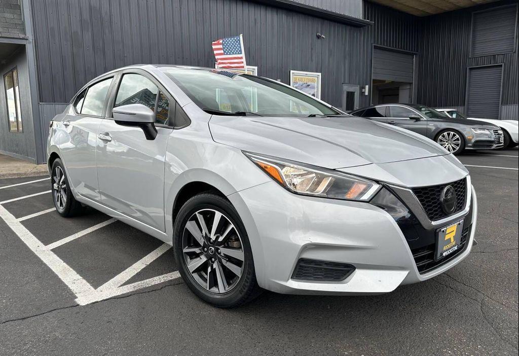 used 2021 Nissan Versa car, priced at $12,950