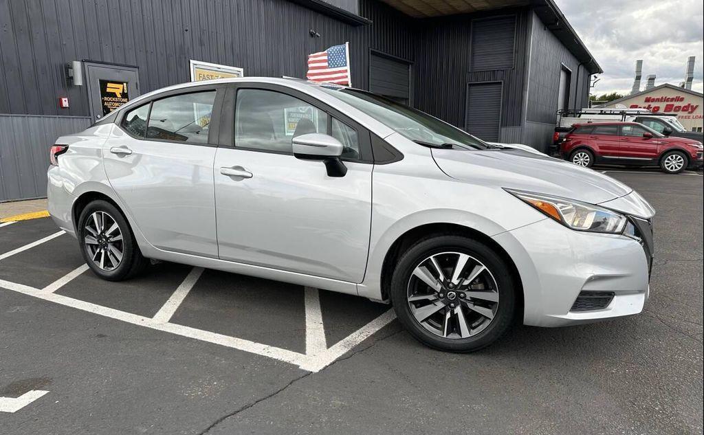 used 2021 Nissan Versa car, priced at $12,950