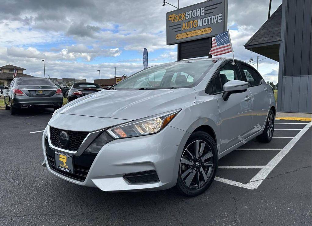 used 2021 Nissan Versa car, priced at $12,950