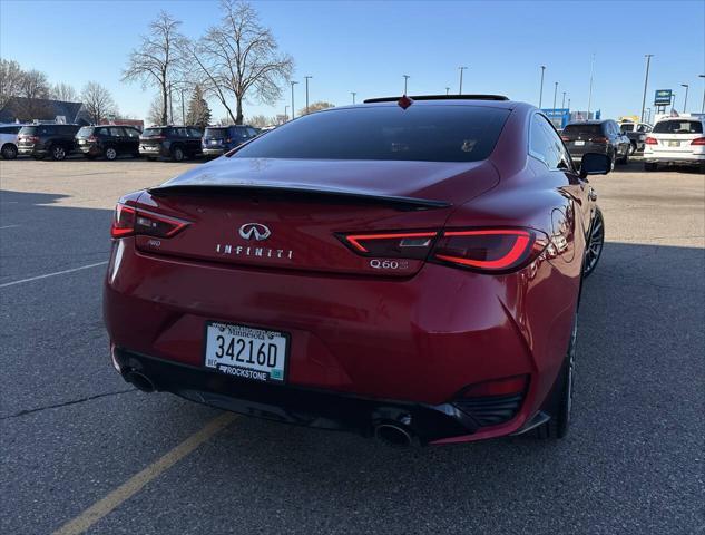 used 2017 INFINITI Q60 car, priced at $17,900