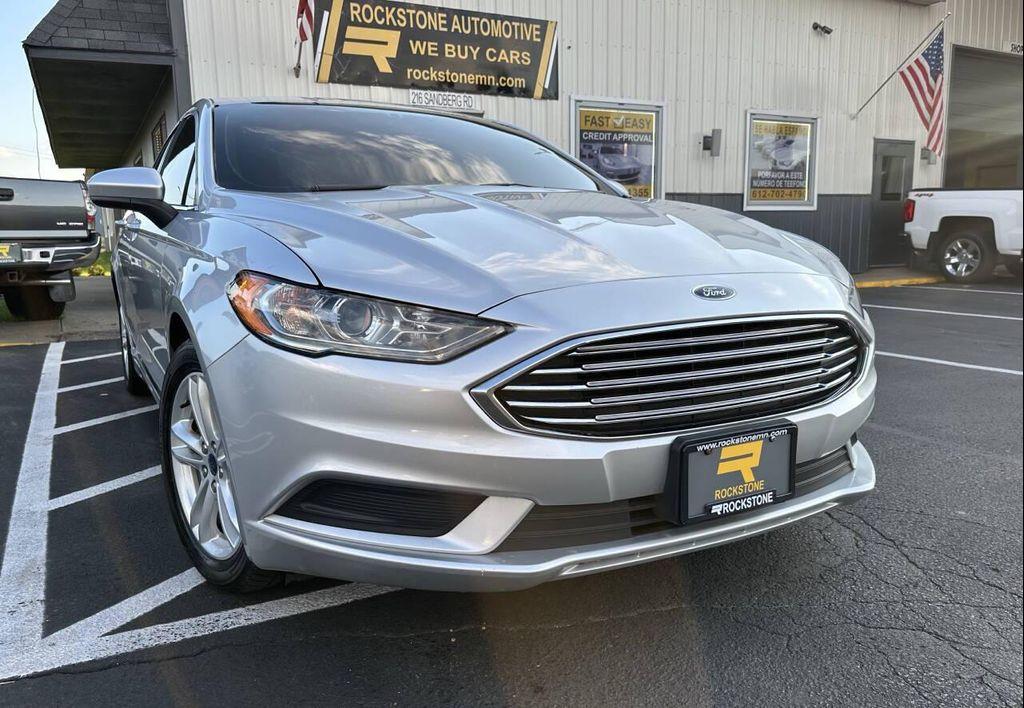 used 2018 Ford Fusion car, priced at $12,900