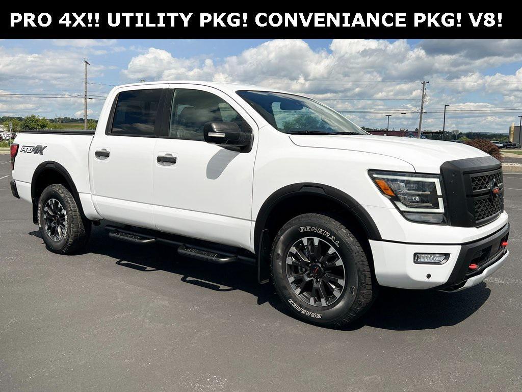 used 2022 Nissan Titan car, priced at $41,900