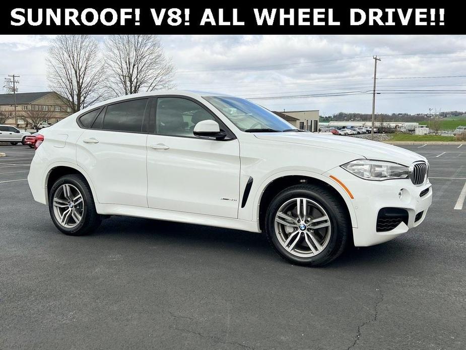 used 2018 BMW X6 car, priced at $34,400