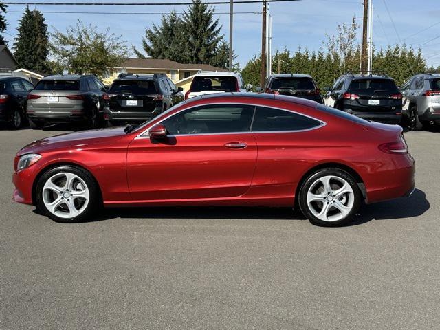 used 2017 Mercedes-Benz C-Class car, priced at $19,150