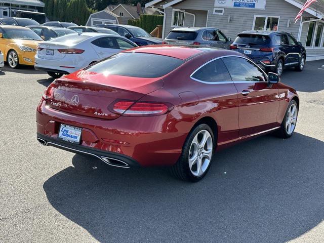 used 2017 Mercedes-Benz C-Class car, priced at $19,150