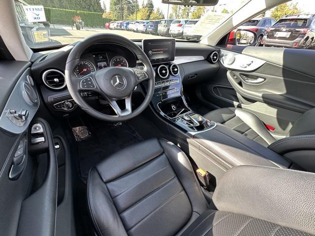 used 2017 Mercedes-Benz C-Class car, priced at $19,150