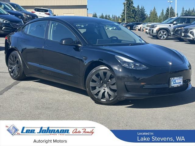 used 2023 Tesla Model 3 car, priced at $24,562