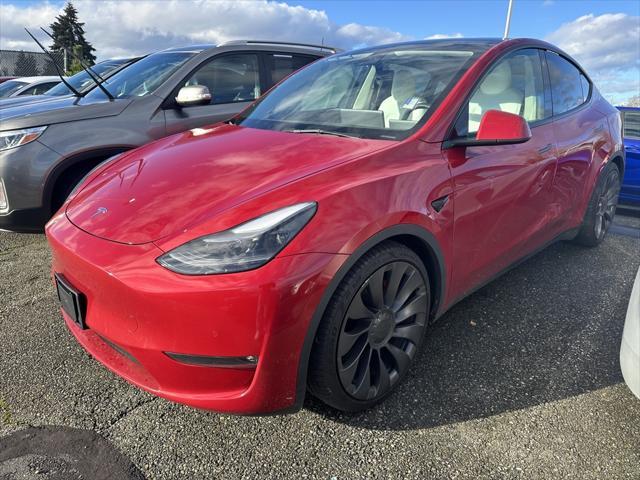 used 2021 Tesla Model Y car, priced at $36,250