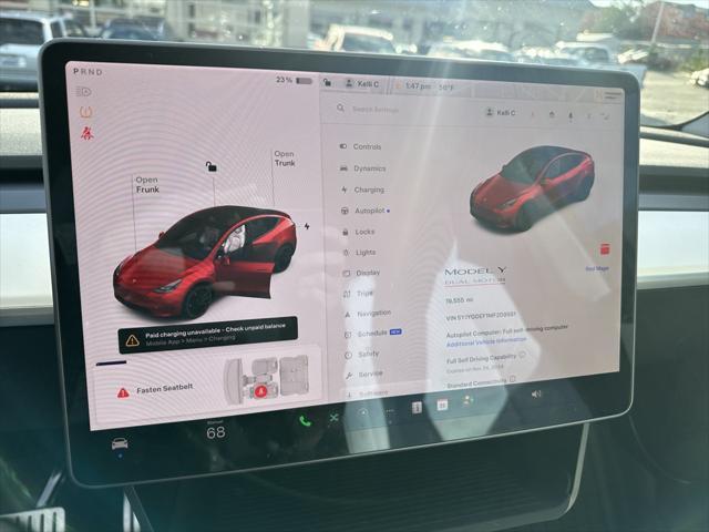 used 2021 Tesla Model Y car, priced at $36,250