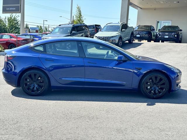 used 2023 Tesla Model 3 car, priced at $24,464