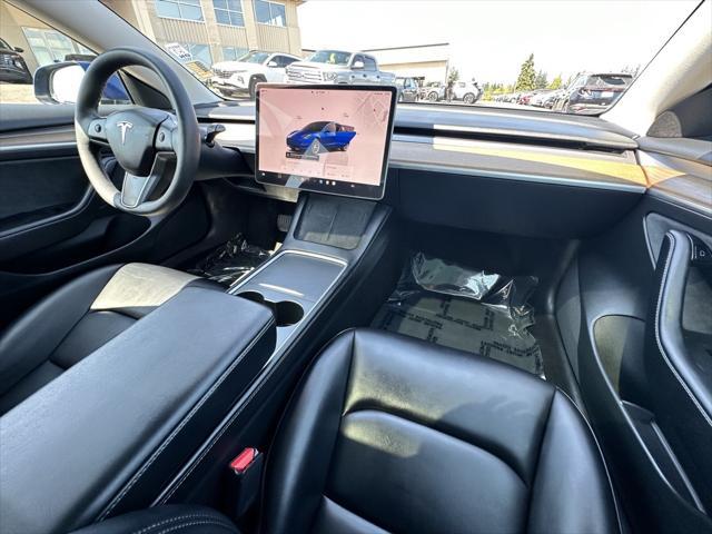 used 2023 Tesla Model 3 car, priced at $24,464