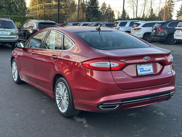 used 2015 Ford Fusion car, priced at $9,550