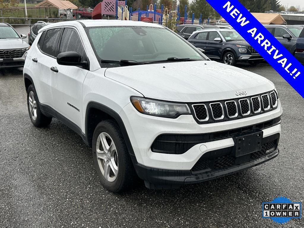 used 2024 Jeep Compass car, priced at $23,250