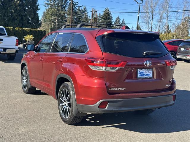 used 2018 Toyota Highlander car, priced at $27,600