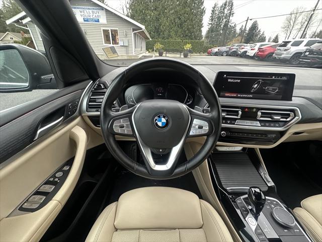 used 2022 BMW X3 car, priced at $32,770