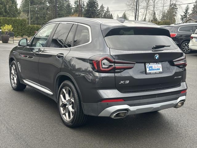 used 2022 BMW X3 car, priced at $32,770