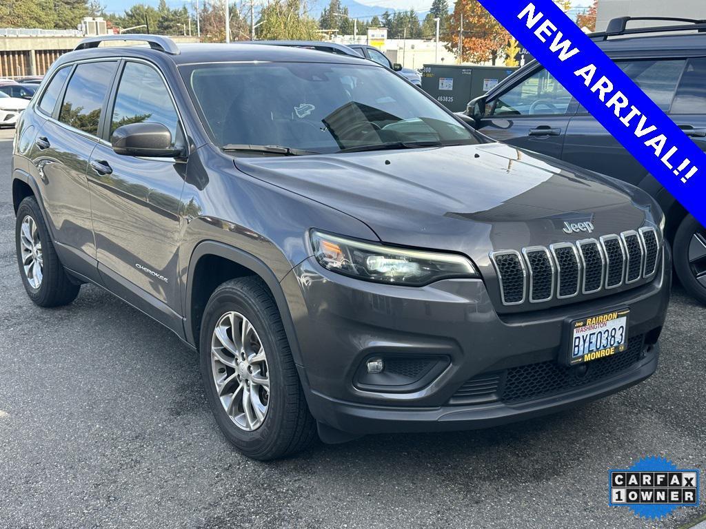 used 2021 Jeep Cherokee car, priced at $18,888