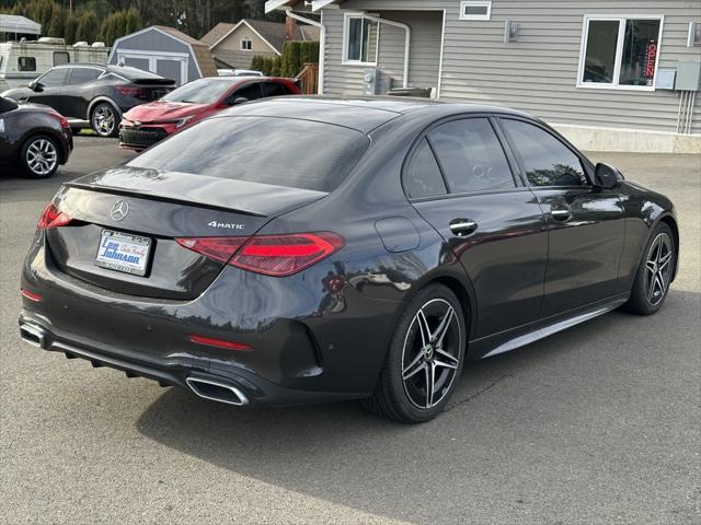 used 2022 Mercedes-Benz C-Class car, priced at $34,250