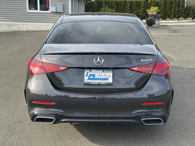 used 2022 Mercedes-Benz C-Class car, priced at $34,250