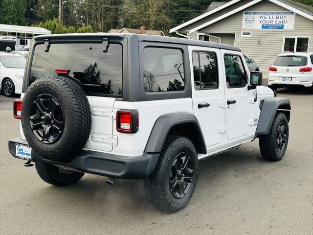 used 2020 Jeep Wrangler Unlimited car, priced at $29,999