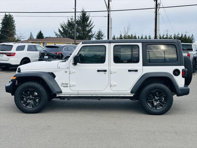 used 2020 Jeep Wrangler Unlimited car, priced at $29,999