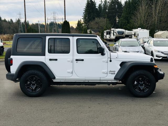 used 2020 Jeep Wrangler Unlimited car, priced at $29,999