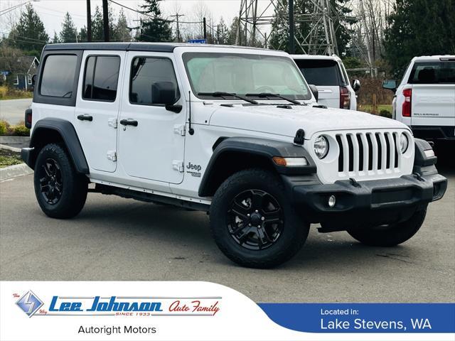 used 2020 Jeep Wrangler Unlimited car, priced at $29,999