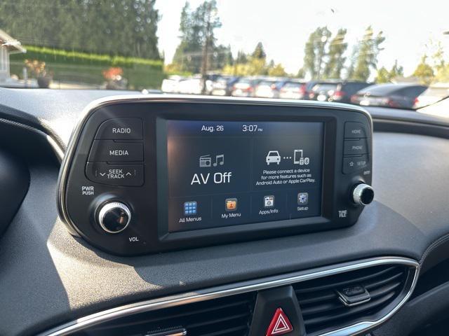 used 2019 Hyundai Santa Fe car, priced at $18,500