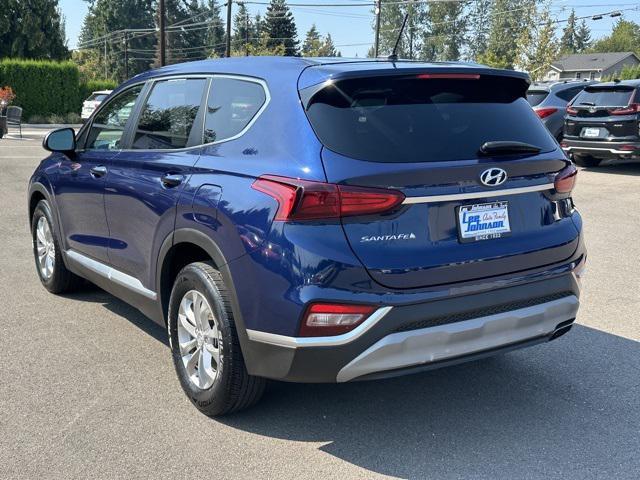 used 2019 Hyundai Santa Fe car, priced at $18,500