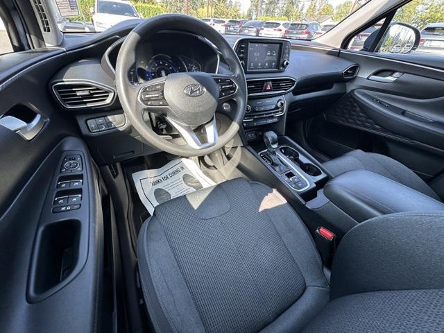 used 2019 Hyundai Santa Fe car, priced at $17,999