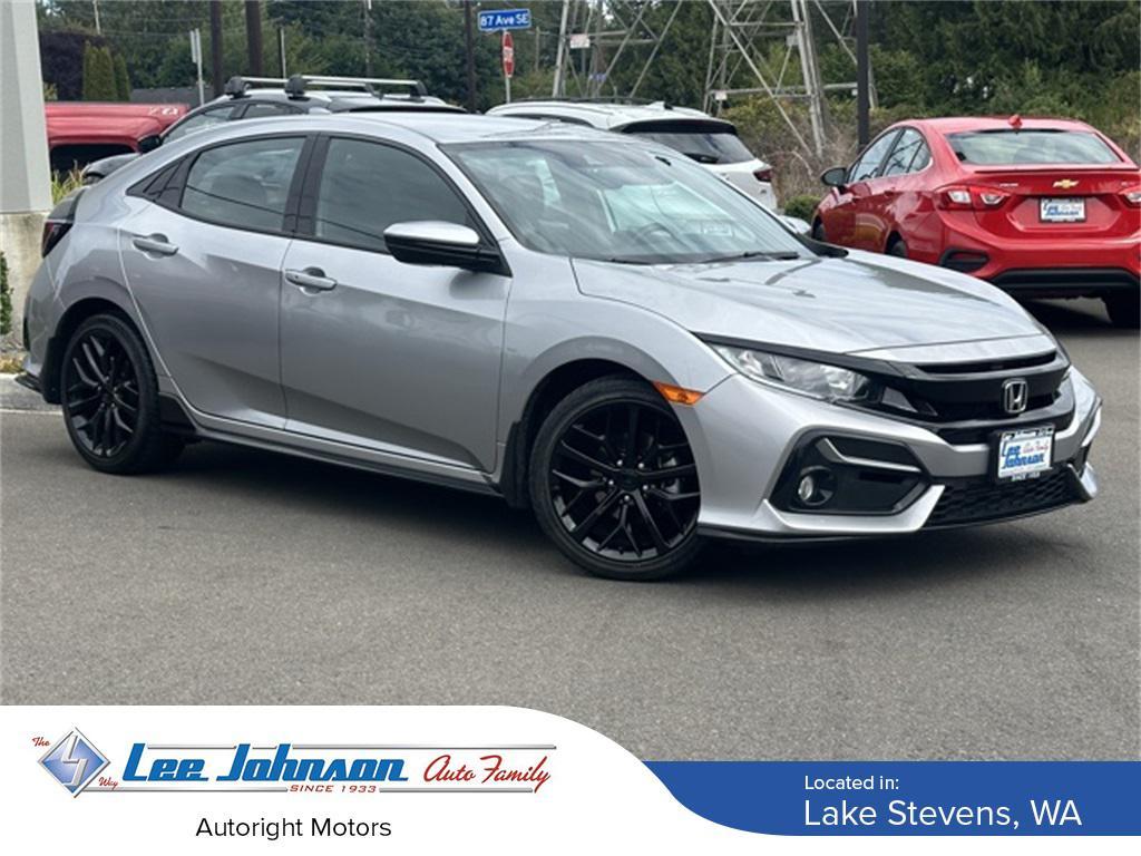 used 2021 Honda Civic car, priced at $24,999