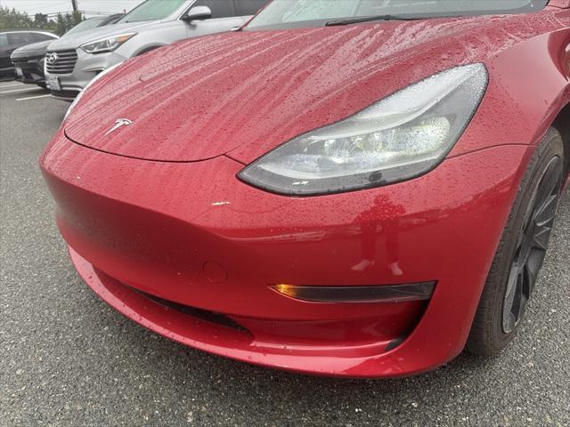 used 2023 Tesla Model 3 car, priced at $26,999