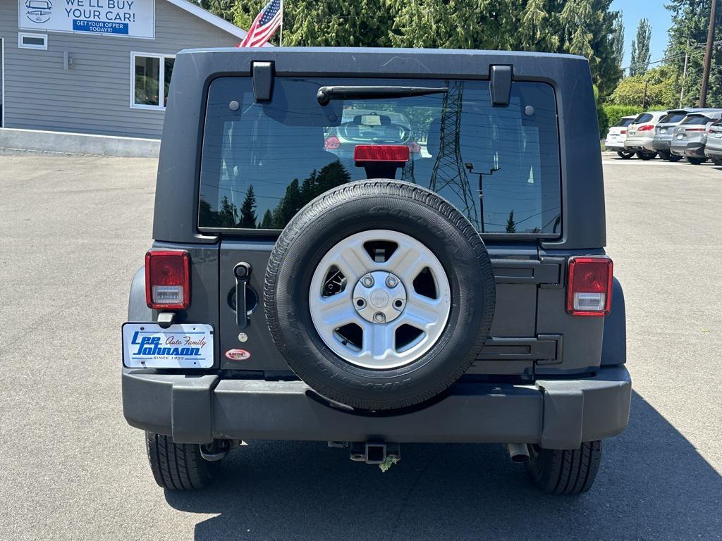 used 2017 Jeep Wrangler Unlimited car, priced at $18,350