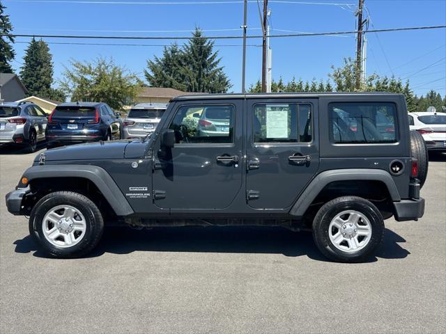 used 2017 Jeep Wrangler Unlimited car, priced at $19,398