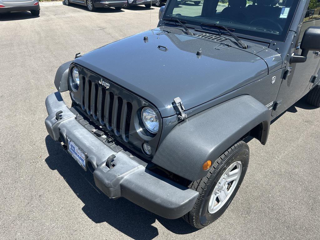 used 2017 Jeep Wrangler Unlimited car, priced at $18,350