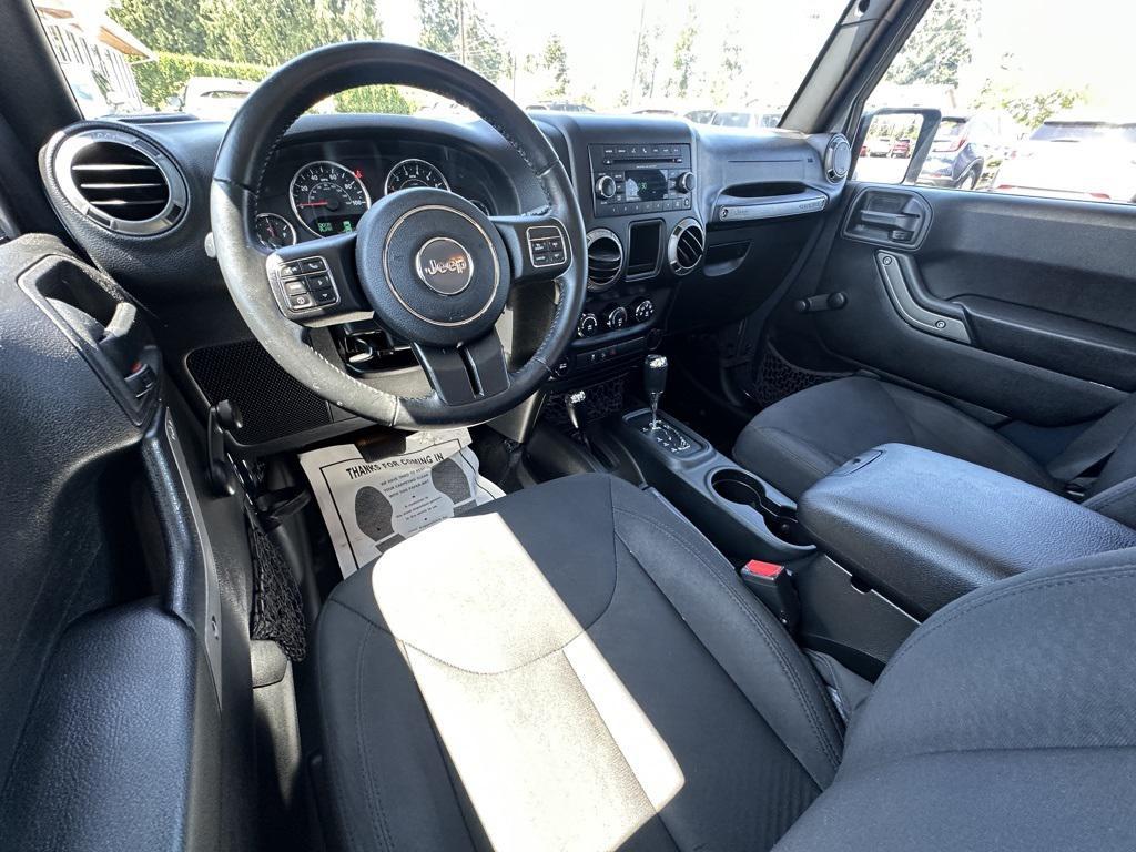 used 2017 Jeep Wrangler Unlimited car, priced at $18,350