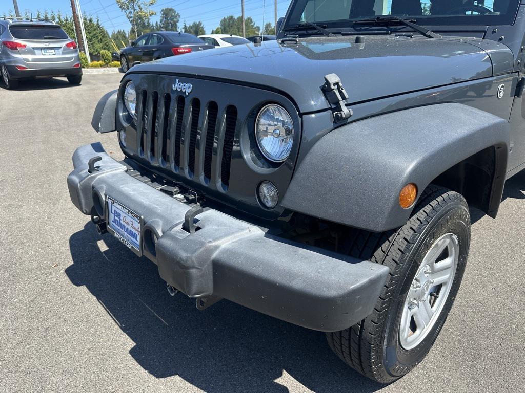 used 2017 Jeep Wrangler Unlimited car, priced at $18,350