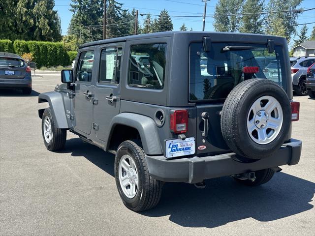 used 2017 Jeep Wrangler Unlimited car, priced at $19,398
