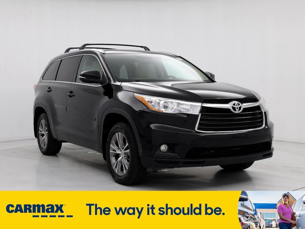 used 2015 Toyota Highlander car, priced at $23,998