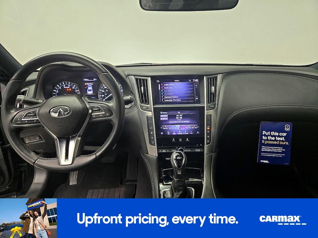 used 2021 INFINITI Q60 car, priced at $27,998