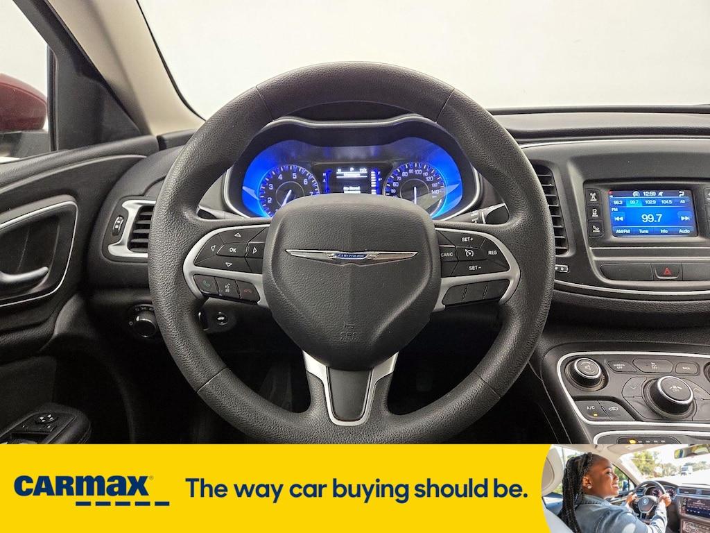 used 2015 Chrysler 200 car, priced at $12,599