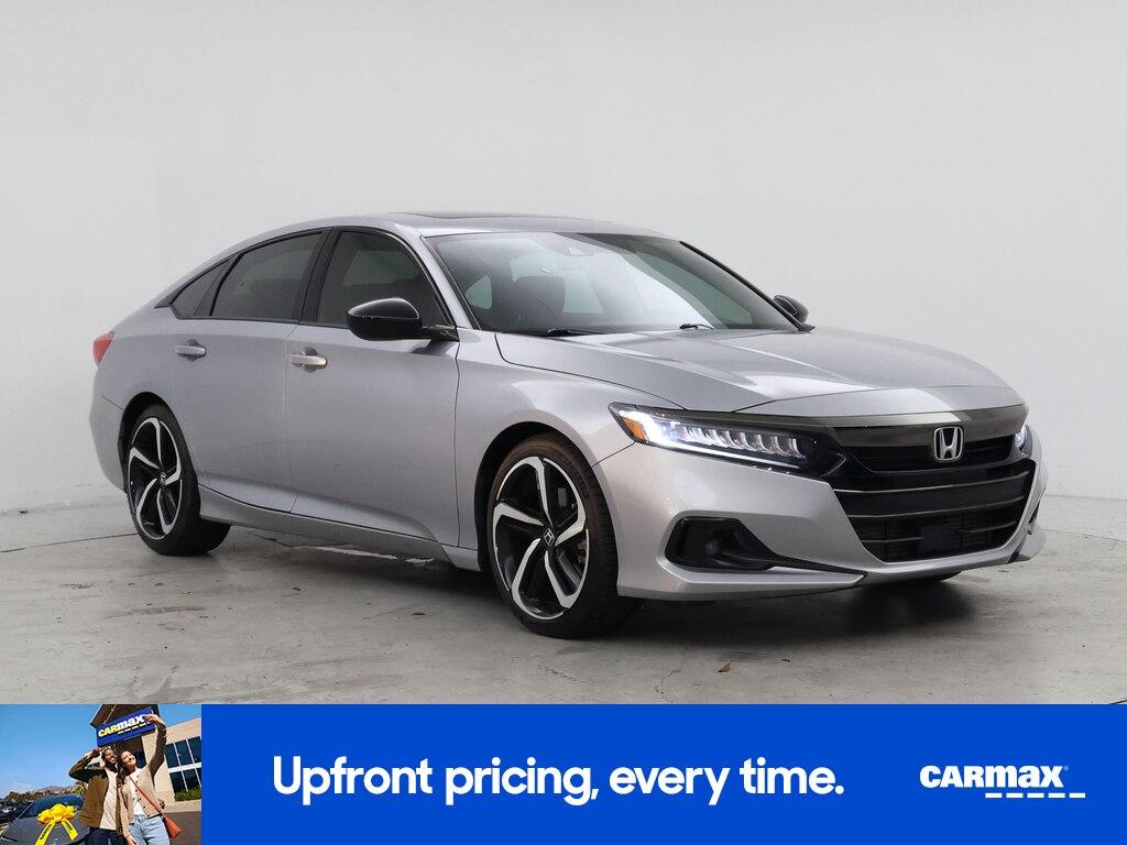 used 2021 Honda Accord car, priced at $28,998