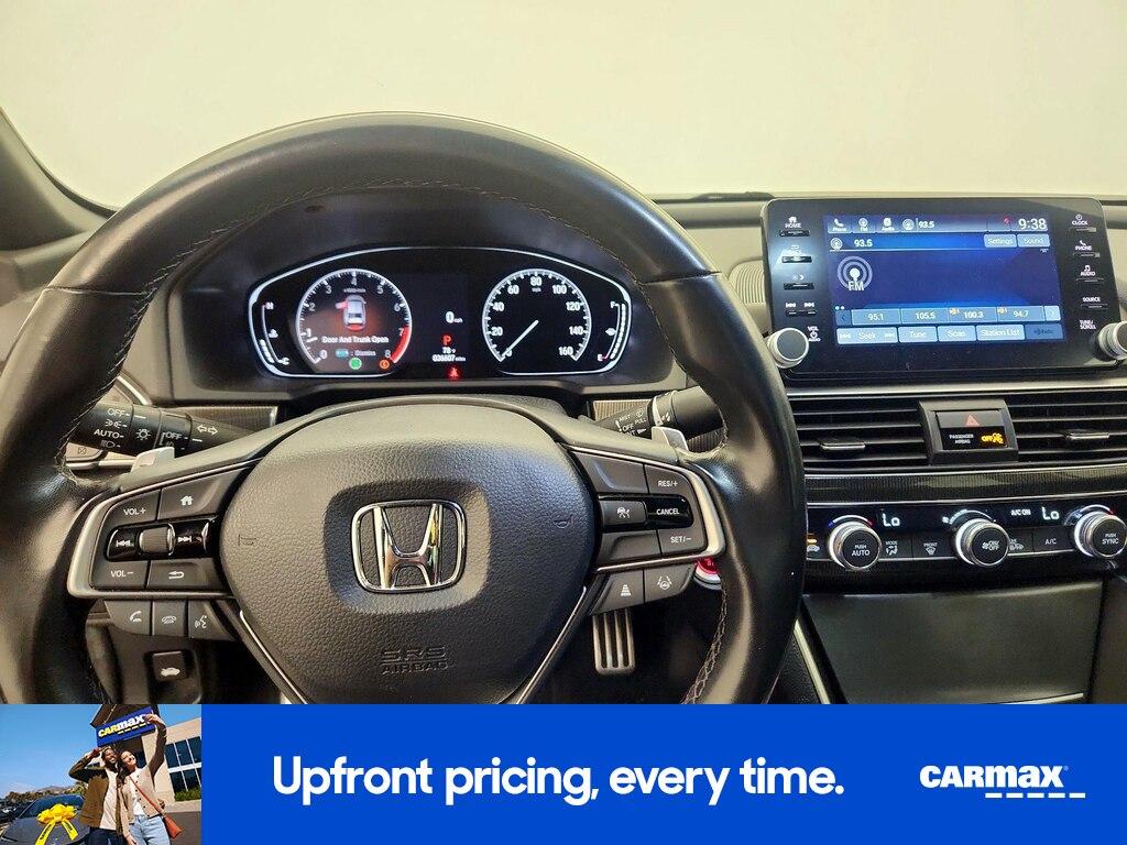 used 2021 Honda Accord car, priced at $28,998