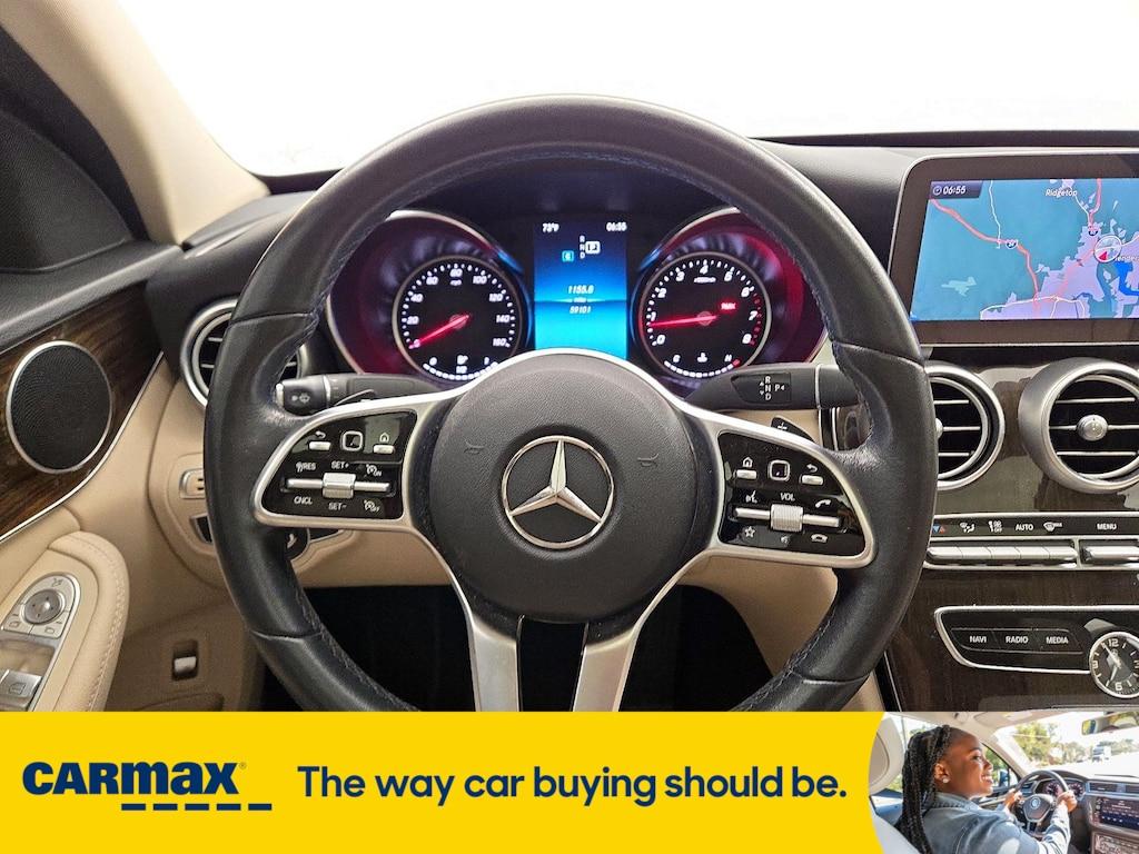 used 2019 Mercedes-Benz C-Class car, priced at $21,998